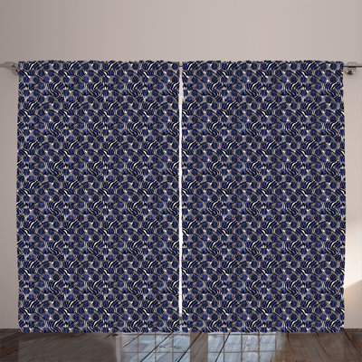Semi Sheer Curtain Pair