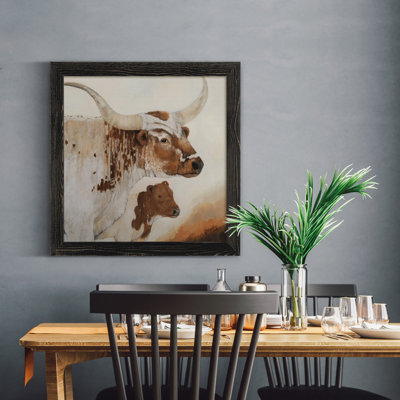 Reproduction d'art sur toile Gilded Indigo IV