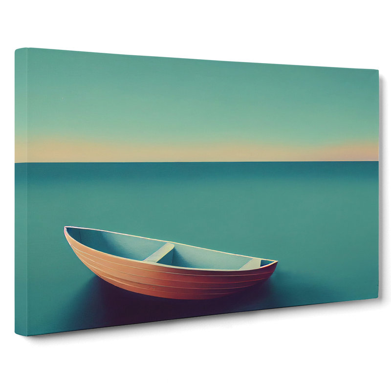 Modern Sailing Boat Vol.3 - Wrapped Canvas Painting, 40cm H x 60cm W x 3cm D