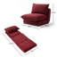 2 Seater Sofa Bed - Boucle-777705506-786184763