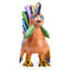 Novica Proud Rooster Alebrije Sculpture