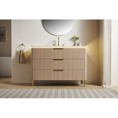 Meuble-lavabo de salle de bain Amara