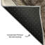 Tapis beige lavable à la machine de qualité supérieure 5 pi x 7 pi 6 po Cerrito AMF513-103833234