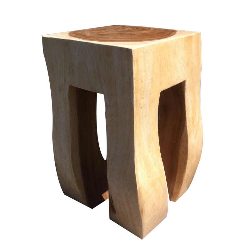 Solid Wood Accent Stool