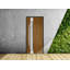 Porte avant en acier pré-suspendue à l'avant / deux inserts en émail blanc 1713 / simple peinte de style moderne - l 36 po x H 80 po - droitier-111445230-111445228
