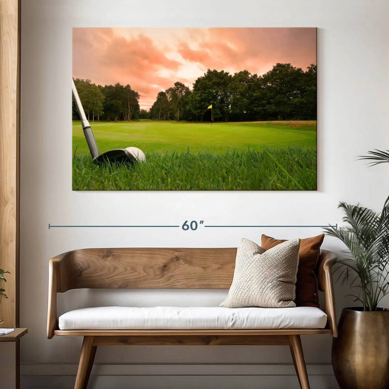 Balle de golf Senne, H 34 po x l 51 po