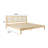 Naarden Solid Wood Platform Bed-91951231-92280508