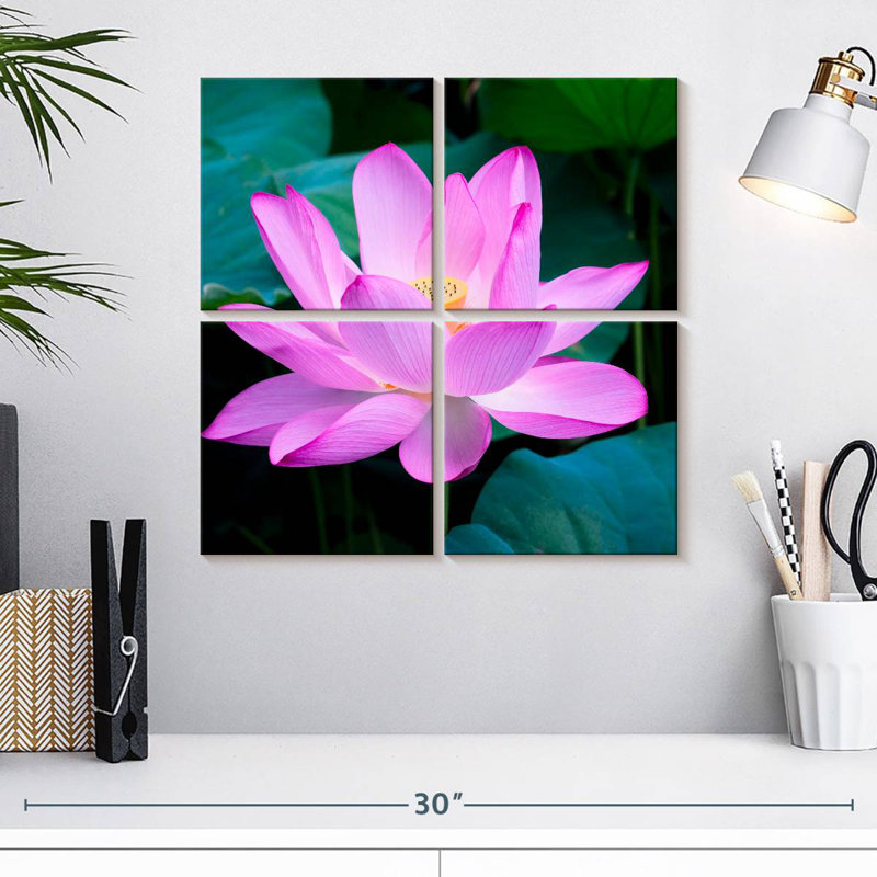 Harnek Lotus Blossom, 18" H x 18" W