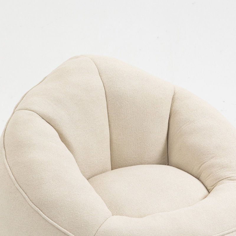 Fauteuil à billes Bedding, Beige