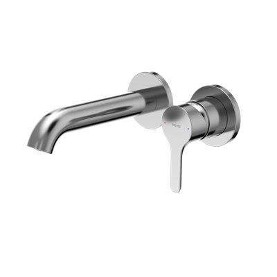 Wall Mounted Bathroom Faucet with Comfort Glide Technology