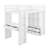 Janais Twin 6 Drawer Loft Bed with Bookcase and Built-in-Desk by Munora-1003048300