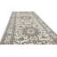Hand-Knotted High-Quality Beige and Gray Runner