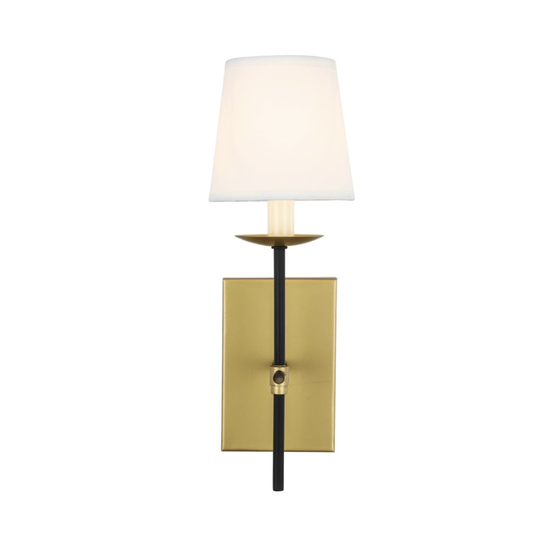 Solid Brass Candle Wall Light