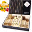 Fairmont Park Addilyna 24 Piece Stainless Steel Cutlery Set , Service for 6