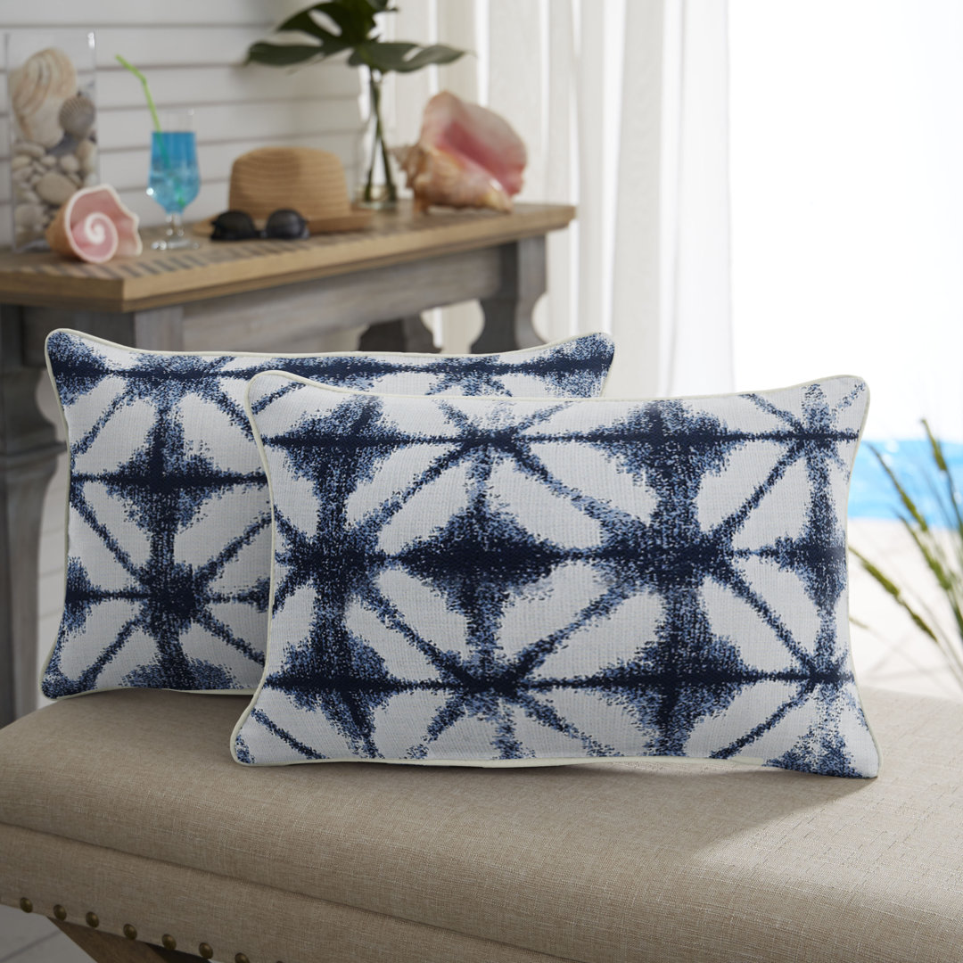  Outdoor Rectangular Pillow Cover and Insert (Set of 2) Mozaic Company