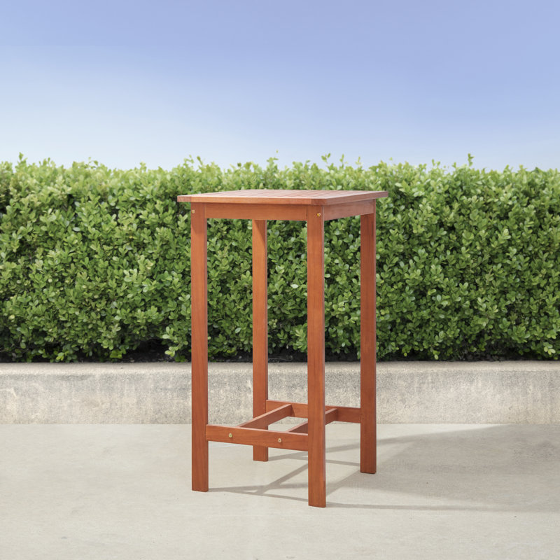 Table de bar Caya, Brun