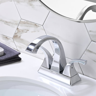Centerset 2-handle Bathroom Faucet