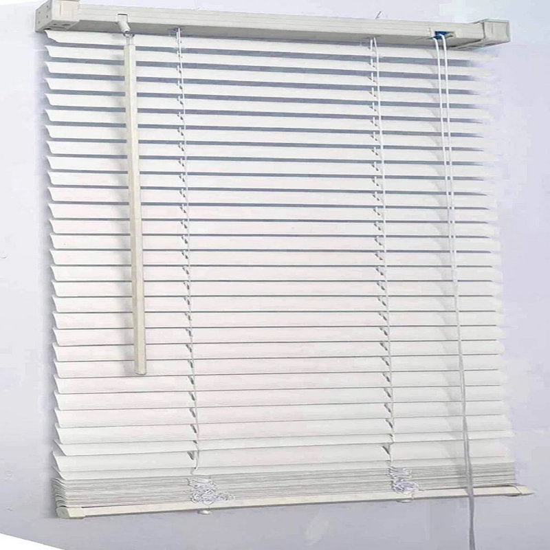 Embossed PVC Venetian Blind, White, 213 cm L x 150 cm W