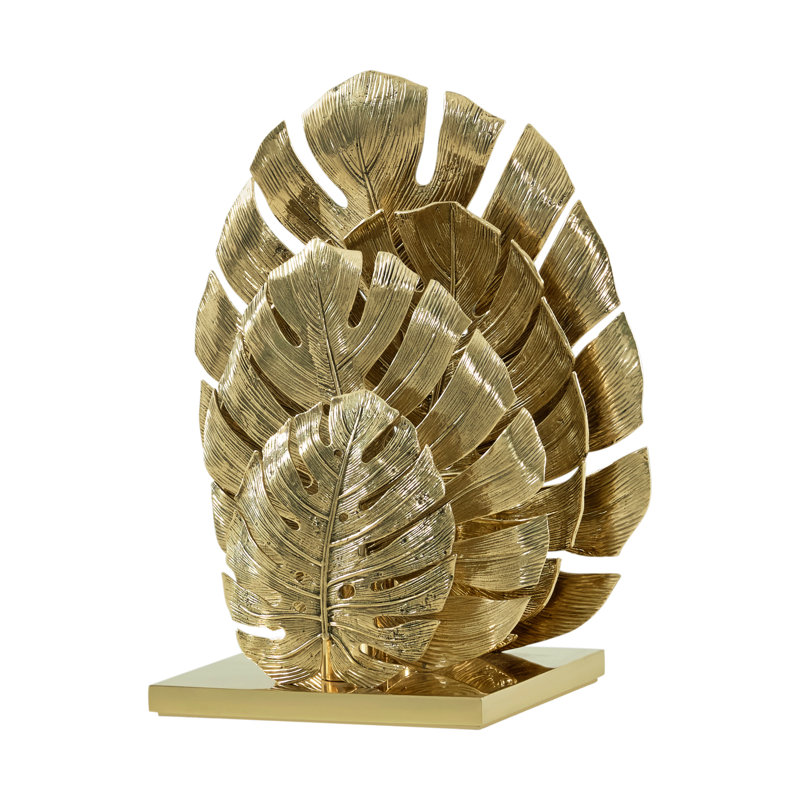 TA Illuminations Table Lamp, Polished Brass