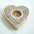  Handmade Block Print Heart Shaped Wooden Tea Light Candle Holder for Home décor, Festive Lighting, and Cozy Table Accents-1389749867