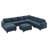 Anureet Modular U-Shaped Sectional with Storage Ottoman-616518808-616518809