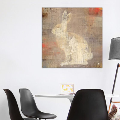 Lodge Fauna II 1 Piece Wrapped Canvas Painting
