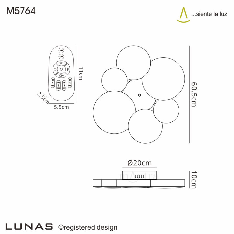 Lunas LED Flush Mount
