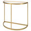 Kyrollos Glass Top Console Table-614679958