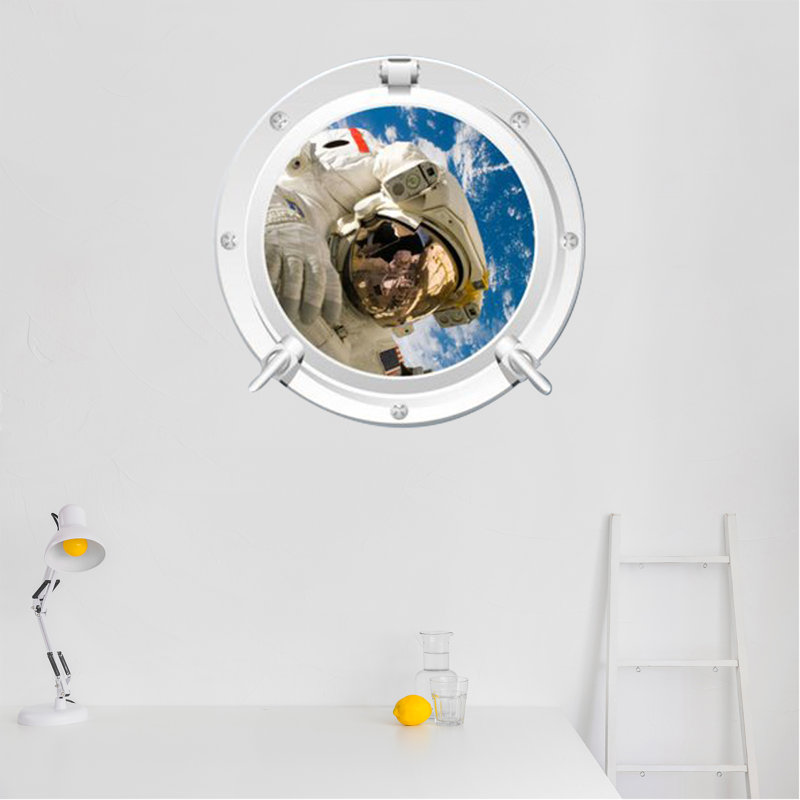 Non-Wall Damaging Window Decal, 28" H x 28" W