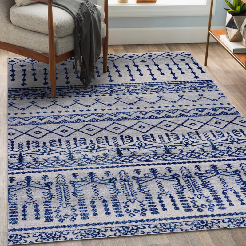 Deverick Moroccan Indoor Rug, Rectangle 5'2" x 7'2"