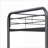 Full/Full/Full Size Metal Triple Bunk Bed Frame - Sturdy, No Box Spring Needed, Black for Space-Saving Bedrooms