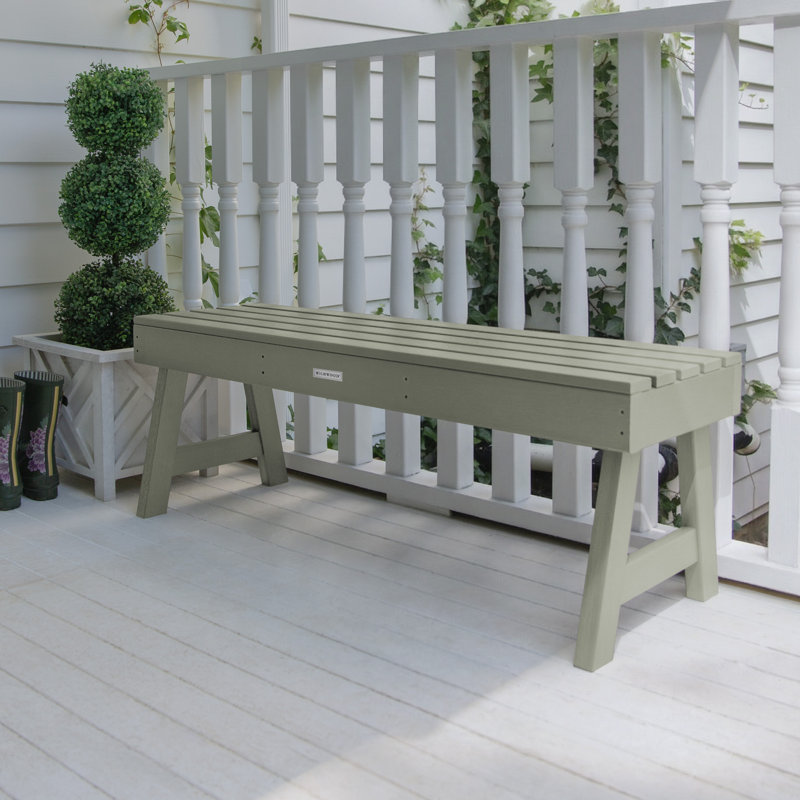 Banc de pique-nique en plastique Midwest, Eucalyptus