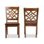 Chaise d'appoint en bois massif Annorah-749472367
