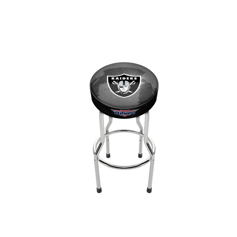 Tabouret de pub ajustable NFL Blitz de Las Vegas Raiders, Arcade1up