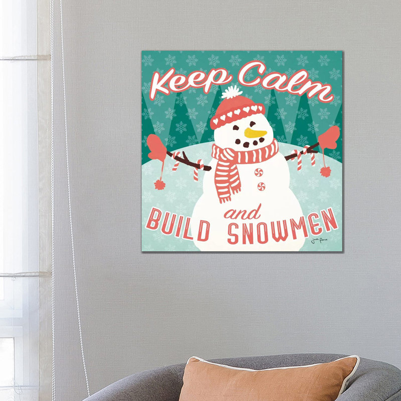 Vintage Christmas VII 1 Piece Wrapped Canvas Wall Art, 66.04 cm H x 66.04 cm W x 3.175 cm D