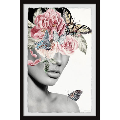 Butterfly Bonanza 1 Piece Single Picture Frame Painting