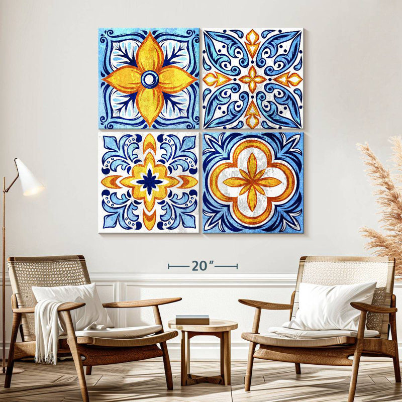 Carreaux à motif italien Kerner, H 57 po x l 57 po