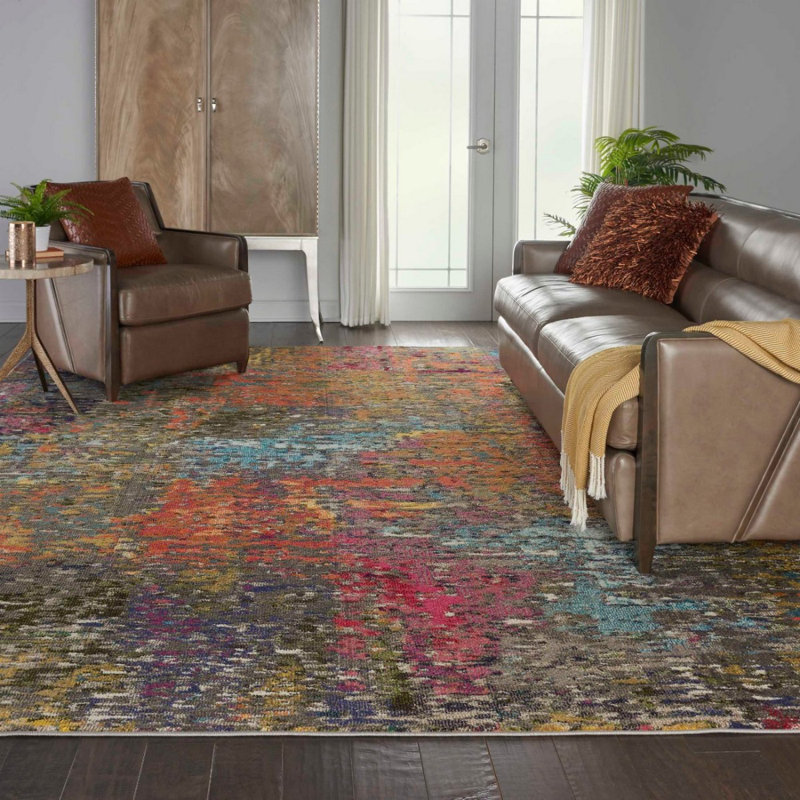 Deonna Abstract Area Rug, Rectangle 274 x 366 cm