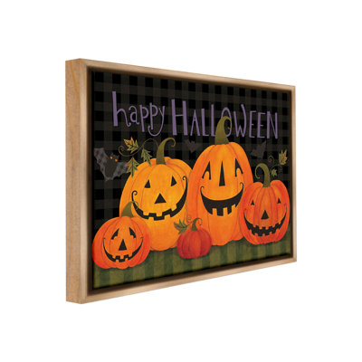 «Halloween sourire Jack-o-Lanterns» par Bernadette Deming sur