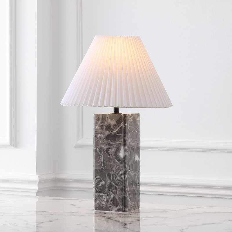 Mackenzie Standard Table Lamp, Light Gray