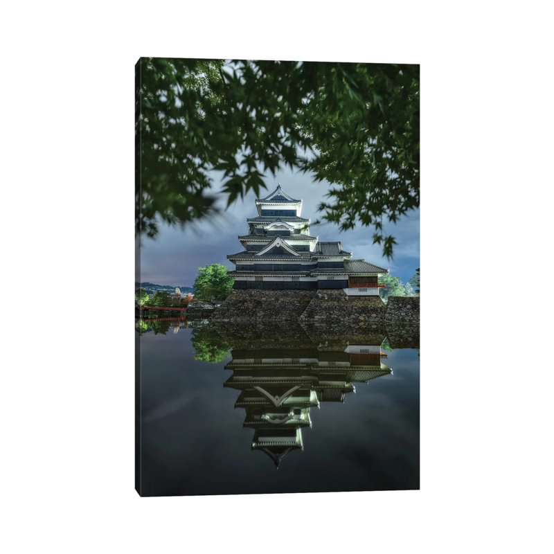 Matsumoto Castle IX by Daisuke Uematsu - Print on Canvas, 30.48cm H x 20.32cm W x 1.91cm D, Wrapped Canvas