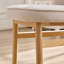 Chaise coquille rembourrée avec cadre en bois-1435917438