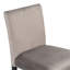 Agrégat de salle à manger brun à 5 comptoirs. Siège de table en faux marbre et fauteuil en velours. , Charmant, facile à assembler