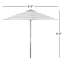 Parasol de marché carré classique 6,5 pi-36910207
