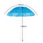 Milana 1.6m Beach Parasol-396862065