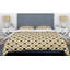 Golden Polka Dot - Ensemble de housse de couette abstrait Glam - Microfibre de polyester-40703444
