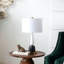 Lampe de table en métal 11 x 11 x 30,2 po