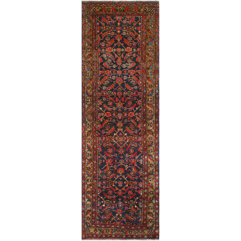 Khylar Distressed Ilhami Navy Runner