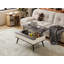 Table basse à plateau relevable avec rangement caché Lasharn Mid-Century-2100197467