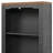 Perez Freestanding Tall Cabinet Set Of 2, Open Storage Shelving, , Five-Tier Display Design, Transitional, Living Room-125977032